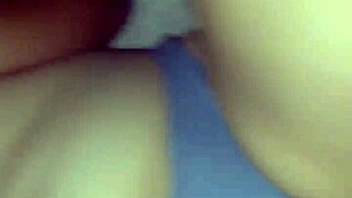A horny white girl gives herself a good time with a big cock