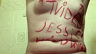 Trans women in punk style jerk off solo in short videos