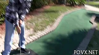 Hot Nikki Lavay fucks with tight pussy