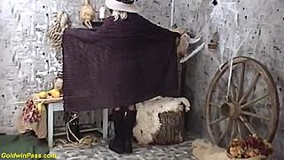 Skinny Witch Takes Extreme Deep Ass Pounding