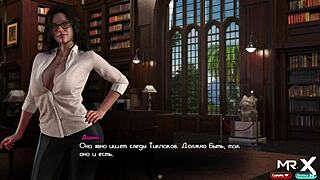 in treasure of nadia, 'can you handle my cum?' the tease asks