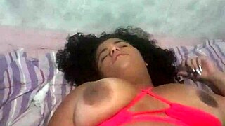 Brunette Babe Masturbates Alone!