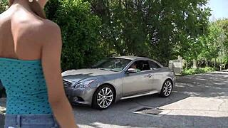 Veronica Rodriguez Deepthroats Big Cock