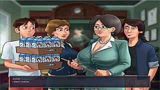 Summer Time Saga Unc Part 9: Big Tits And Handy In Anime Style