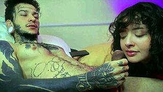 My Stepmother’s Scent Drives Me Wild While She Sucks Me Off