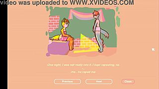 Odymos game features big tits and cocks