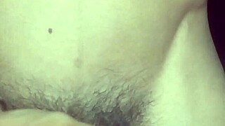 Solo college boy masturbates intensely