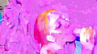 Blonde And Friend Give Sloppy Blowjobs To Stepbrother