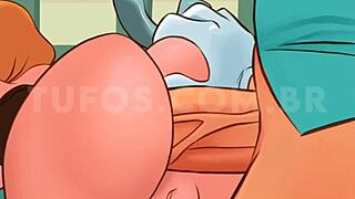 Fat girl gets anal fucked hard!