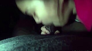 Young amateur homemade spanking and blowjob