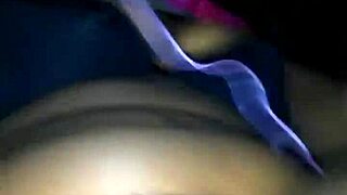 Big black dick contrasts with tight pussy in intense scene