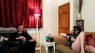 Feeling the intense emotions during homemade british roleplay anal with my step