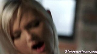 smalltits model bounces on bf's cock