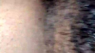 Big black dick contrasts with tight pussy in intense scene