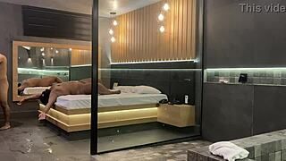 big natural tits sit nicely on my cock