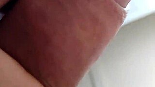 Homemade video of man with massive cock and feet