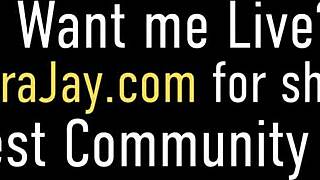 Busty Cougar's Pretty Pussy Filled with Warm Man Cream