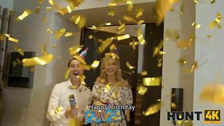 hunt4k for cash lucky guy fucks blonde in front of bf