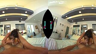 VRHUSH NAUGHTY BABE LILY ADAMS IS READY TO RIDE YOUR COCK