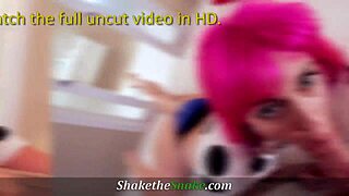 Hot teens shake the snake with POV blowjobs!