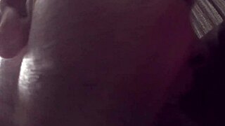 Black anal sex and oral pleasure with aroused elderly man