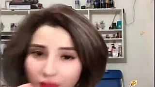 Hot girl dances bingo.