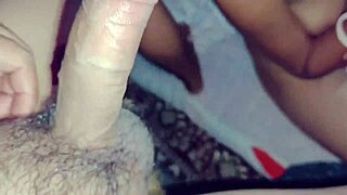 Teen Bent Over for Big Cock Blowjob