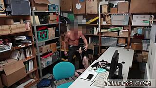 Police Officer Handjob Interrogation on Caught Suspect