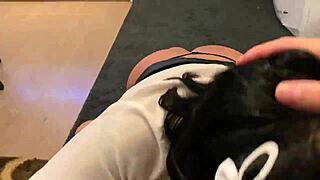 I am the secretary who loves young big cocks in lingerie, enjoying blowjobs and cumshots