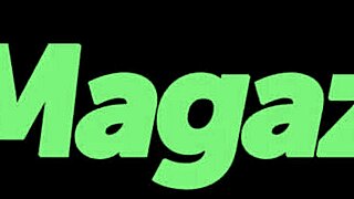 busty dark haired diva katie fey rolls around bare breasted in bed.