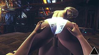 i fuck 2b from nier in anime creampie