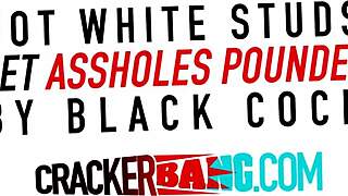 Gay Celebrity Takes Director's Big Black Cock