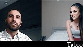 Stepdaughter Does the Nasty on Video Call for Father-in-Law and Uncle in Taboo Encounter!