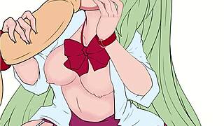 Hotaruchan gives intense blowjob to favorite sempai