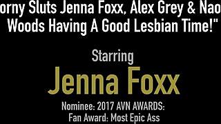 Hey, watch Jenna Foxx and Alex Grey play with toys!