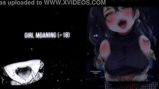 Hot Girl Moaning During Solo Handjob