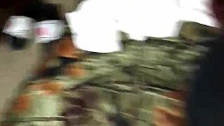 White girl moans while taking big black cock doggystyle!