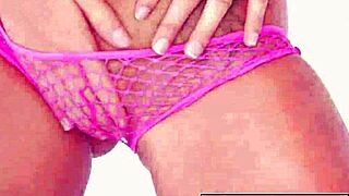 Naughty Brooke Feels Intense Emotions During Stripper Pole Solo