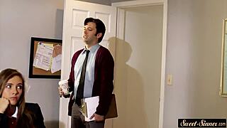 Stepsister enjoys a fantasy storyline with her partner