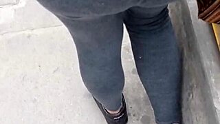 Beautiful Ass At Lima Bus Stop! Get Anal With Prostitute!