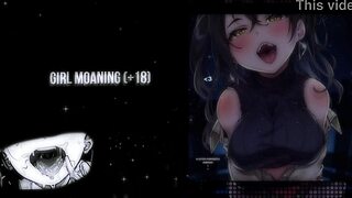 Hot Girl Moaning During Solo Handjob