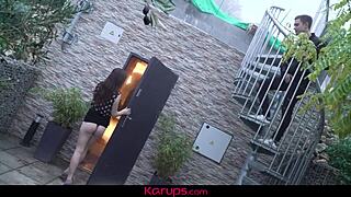 stunning milf lenna ross takes his big cock deep in her ass for anal fucking