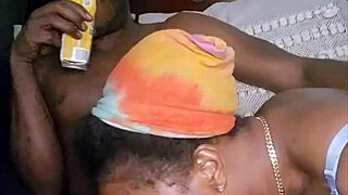Ebony woman gets southern ass licking and deep throat sucking