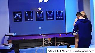 Ginger devil milf enjoys poolside pleasures intensely