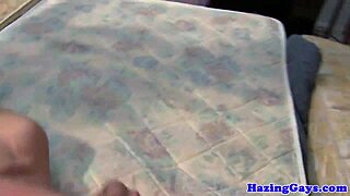 Twinks butt fucking and spilling cum in dorm