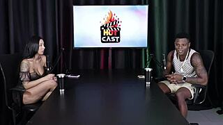 Will Mastro Sheer Red In Glamour Lingerie!