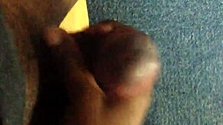 Is that big black cock making you rub one out?