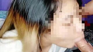 pinay beauty sucks and gets filled in hot clip.