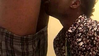 Holiday Inn Encounter with Ebony Muscular Daddy