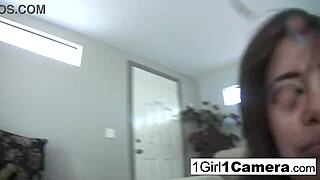 Sexy Annie Cruz Licks Her Squirt Juice